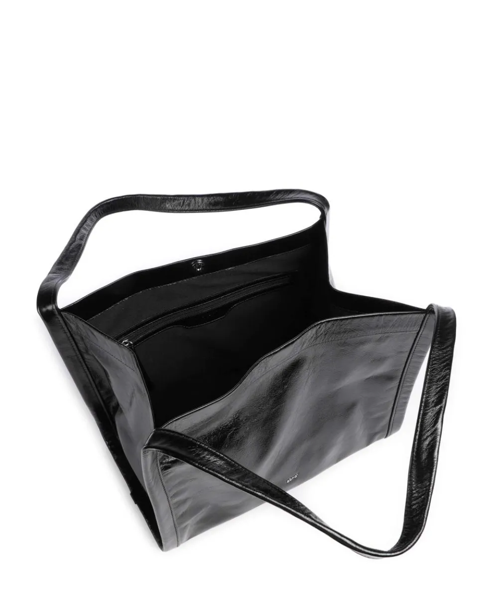 Alias Soft 24H Shopper genarbtes Leder schwarz