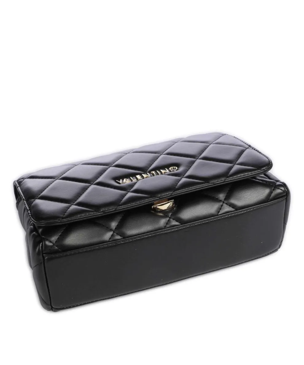 Ocarina Schultertasche Lederimitat schwarz