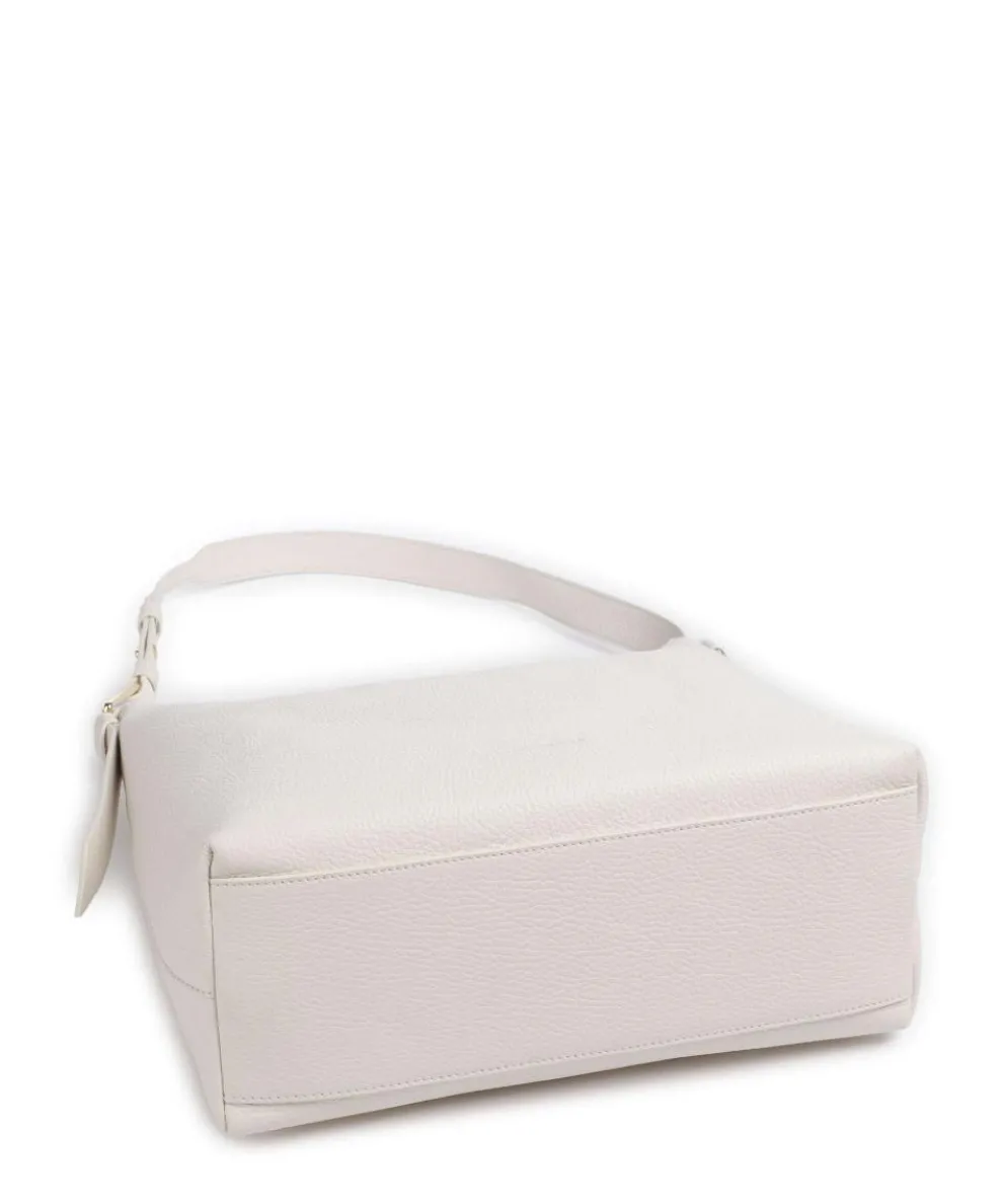 Malory Beuteltasche genarbtes Rindsleder weiß