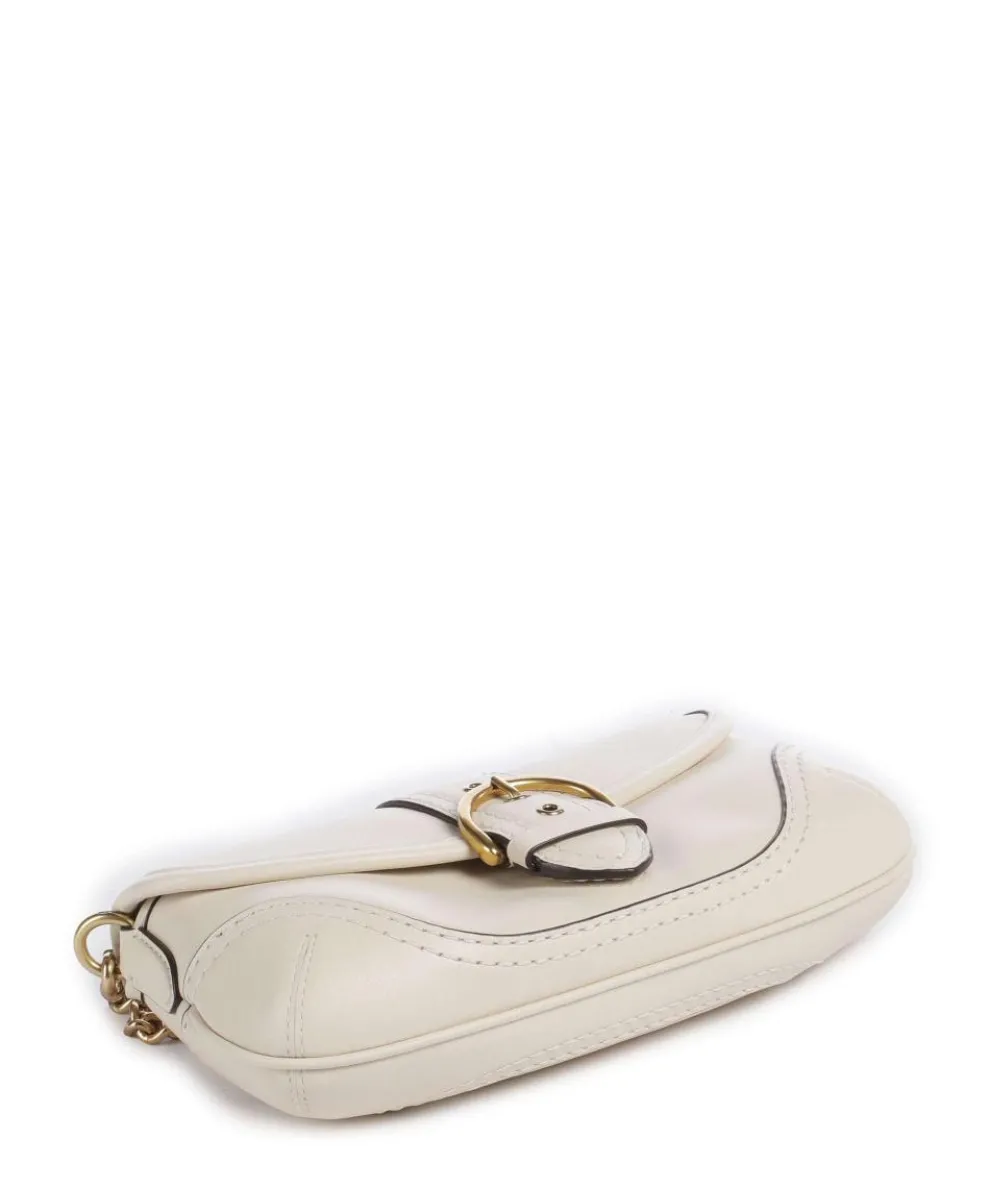 Soho 25 Schultertasche fein genarbtes Leder elfenbein