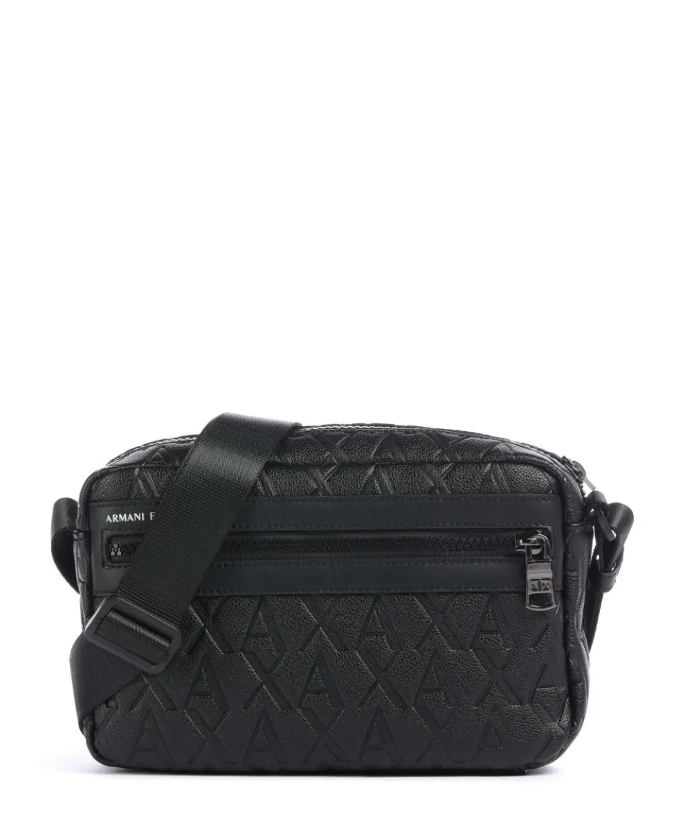 Liam Umhängetasche Lederimitat schwarz