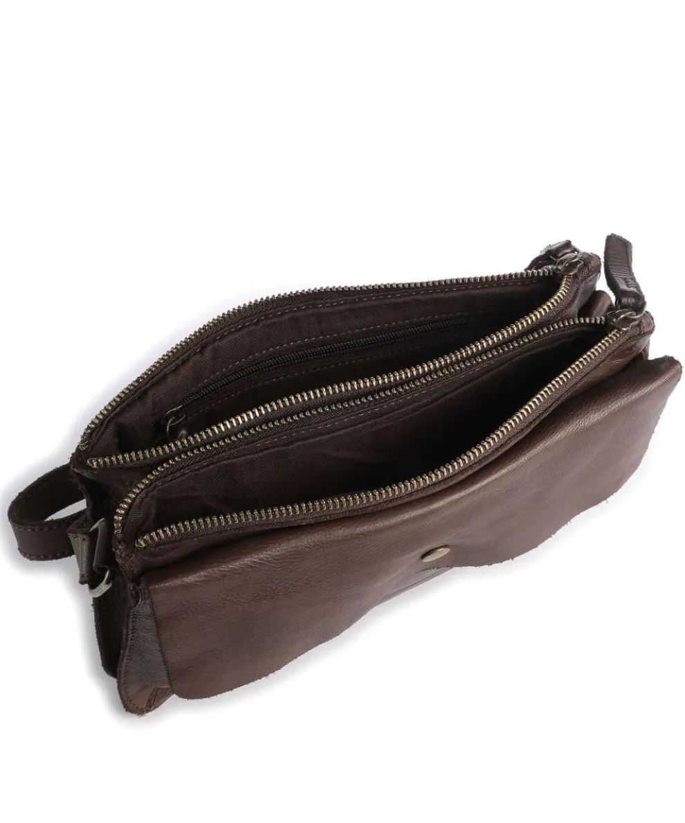 Submarine Umhängetasche Rindsleder dunkelbraun
