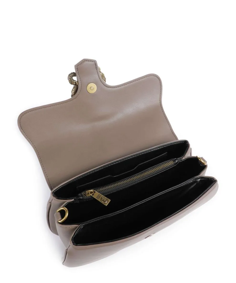 Iconic Snakes Schultertasche Lederimitat taupe