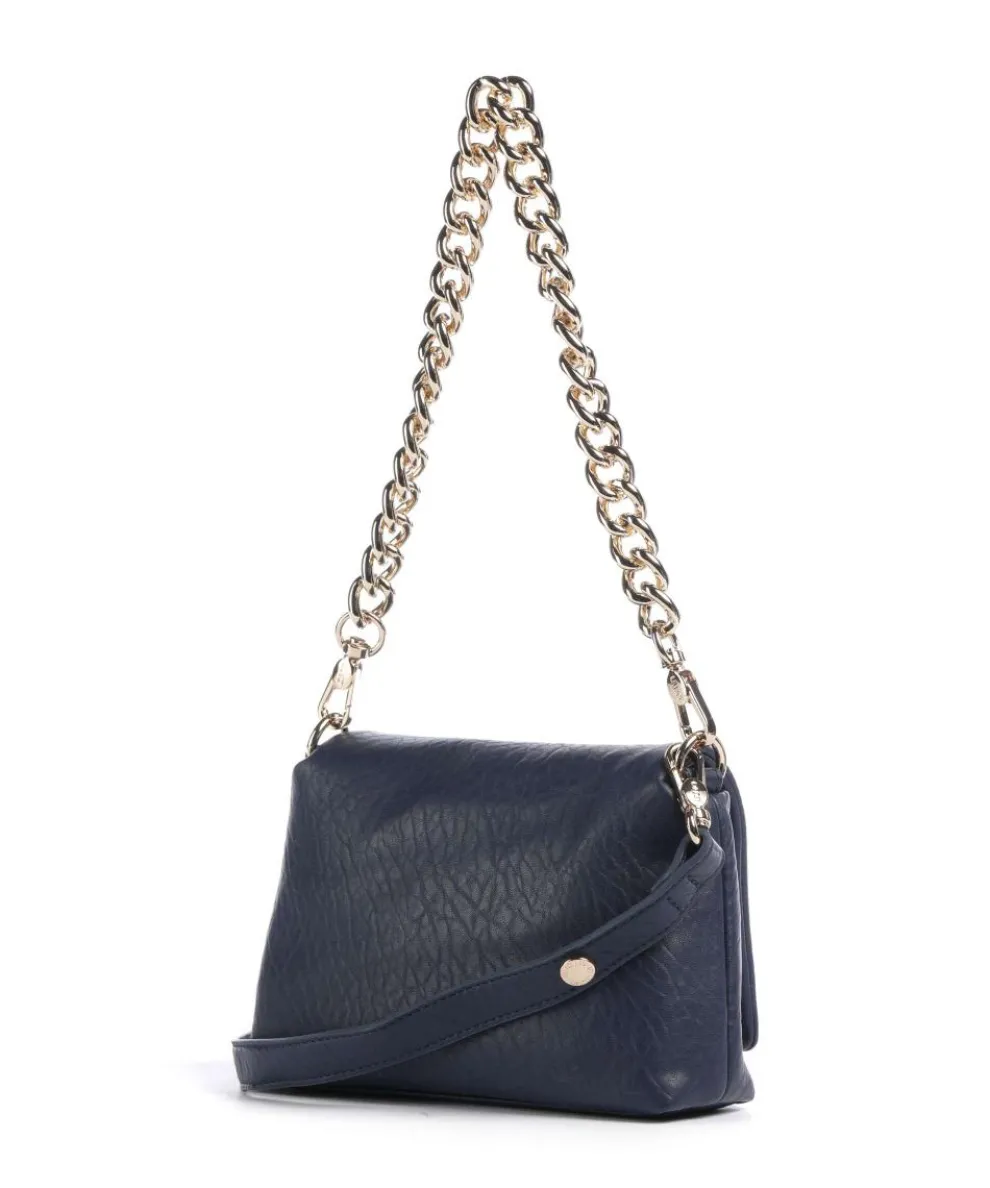 Icon S Schultertasche Lederimitat dunkelblau