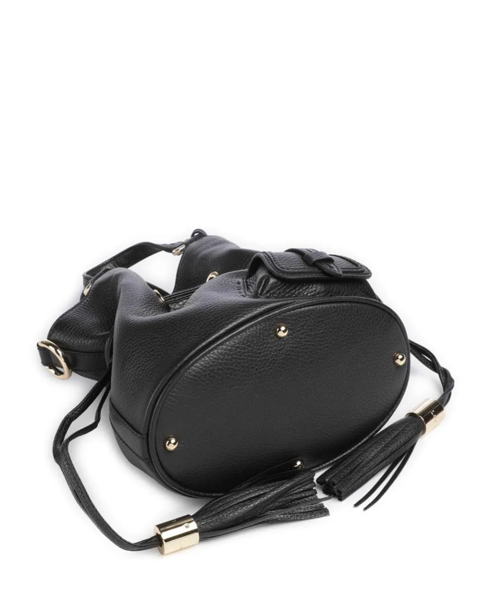 Premier Flirt S Bucket bag genarbtes Rindsleder schwarz