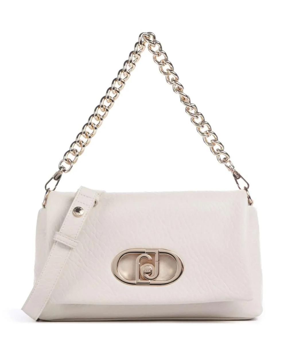 Icon M Schultertasche Lederimitat elfenbein