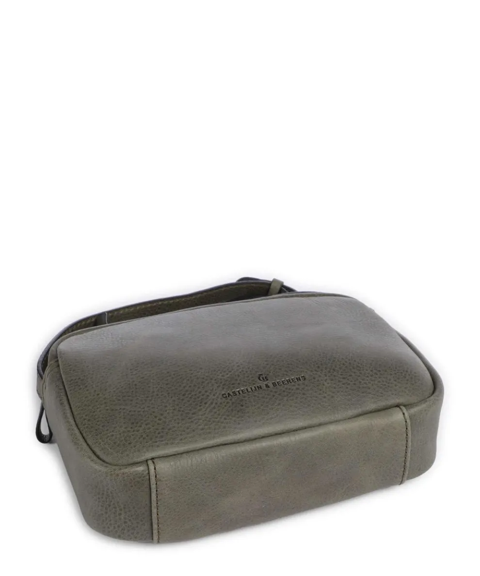 Carisma Umhängetasche genarbtes Rindsleder khaki