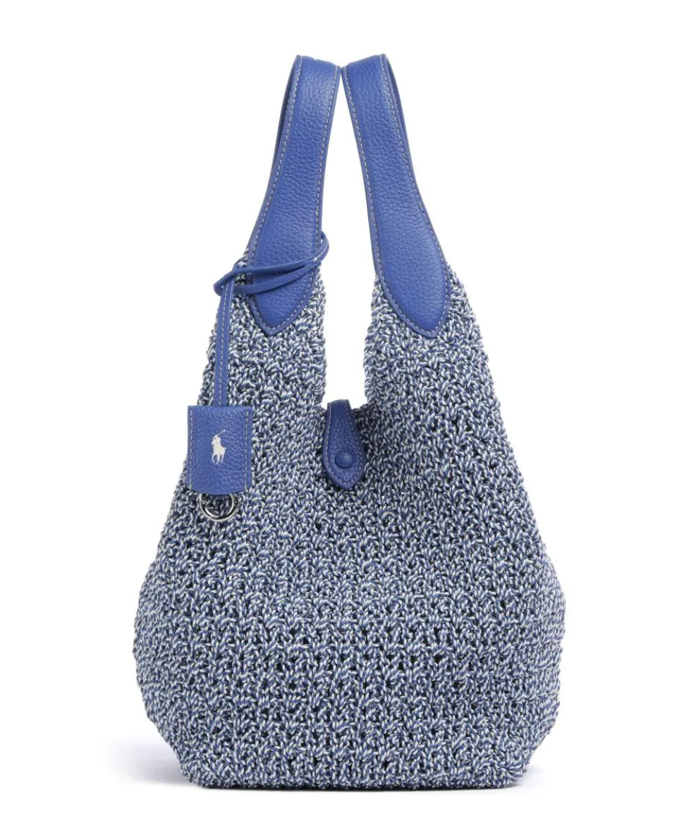 Play Medium Handtasche Baumwolle blau/weiß