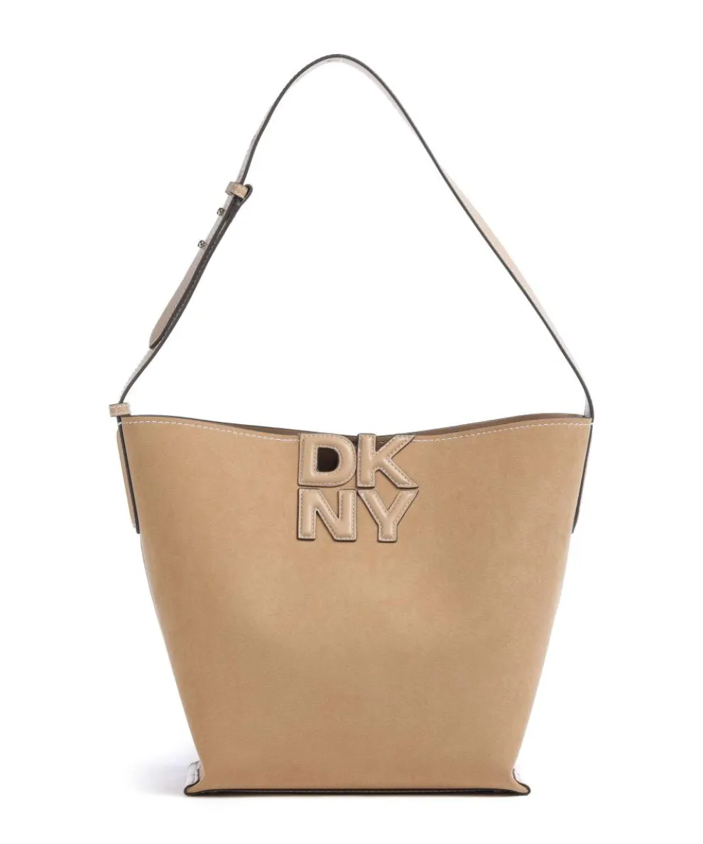 Nicole Beuteltasche Lederimitat natur