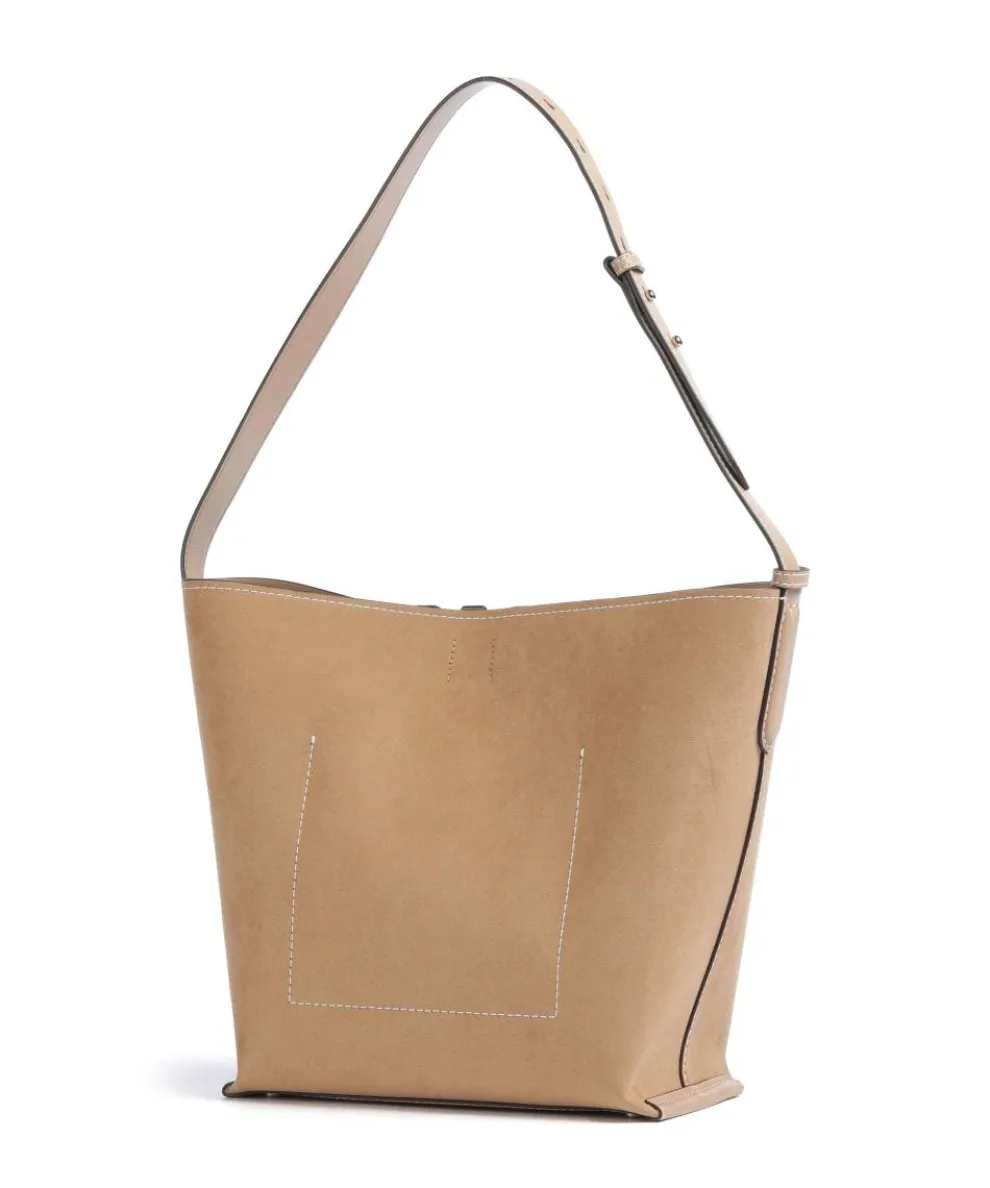 Nicole Beuteltasche Lederimitat natur