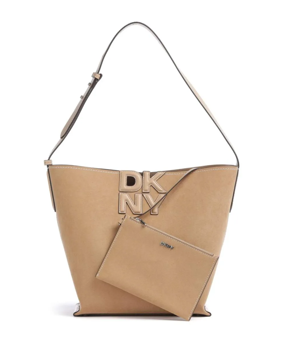 Nicole Beuteltasche Lederimitat natur