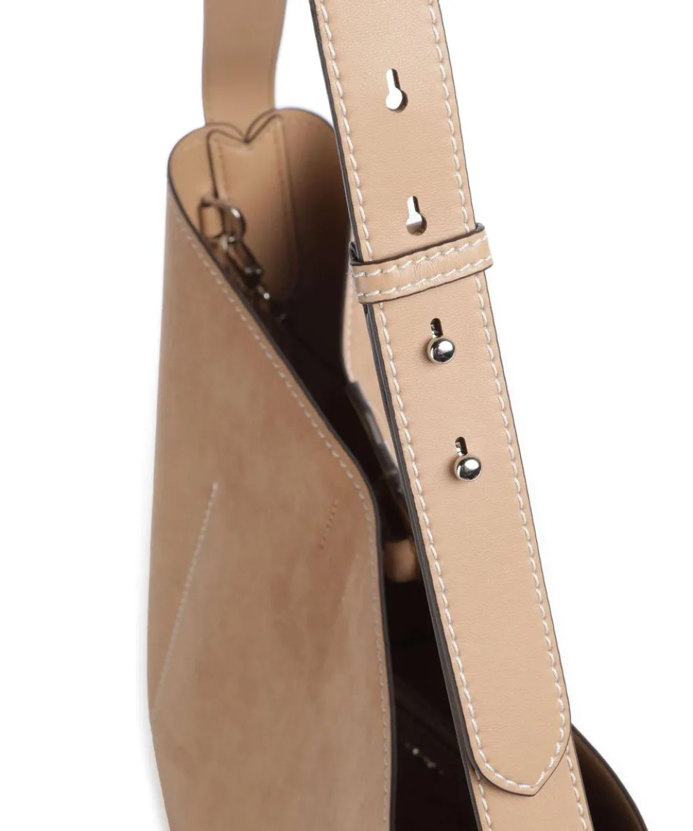 Nicole Beuteltasche Lederimitat natur