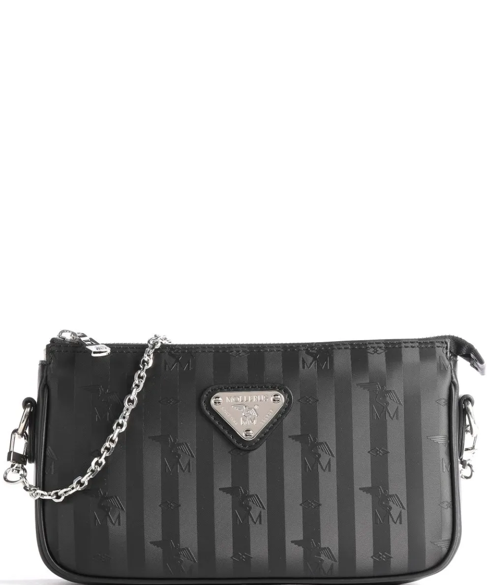 Vinerus Zell Schultertasche Canvas schwarz