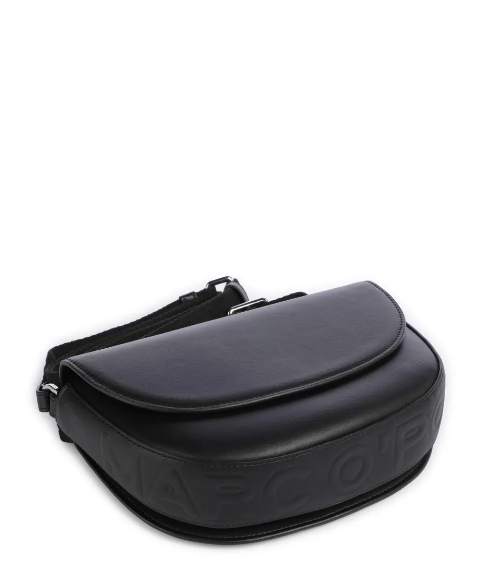 Vika Umhängetasche Lederimitat schwarz