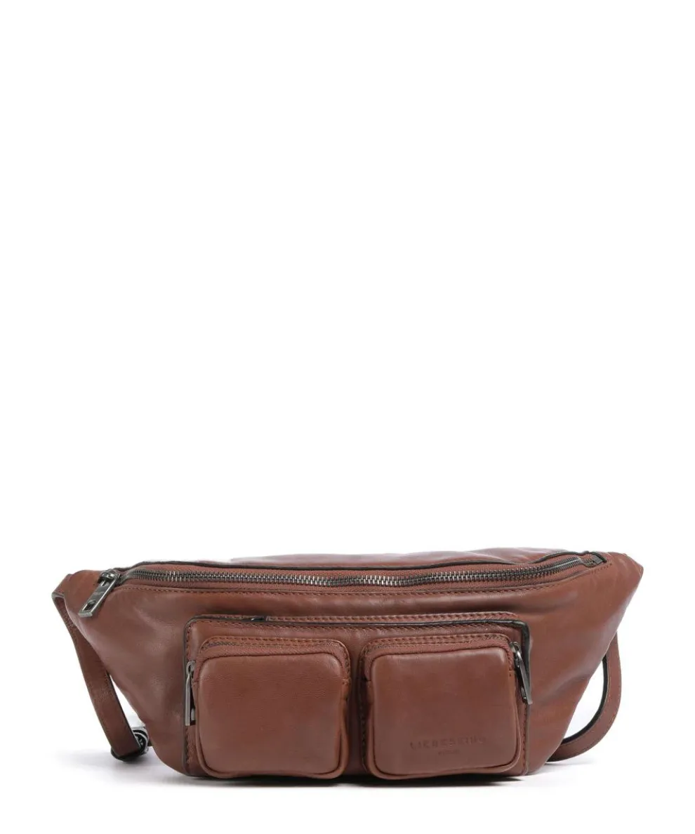 Maia Sheep Natural M Gürteltasche Schafsleder dunkelbraun