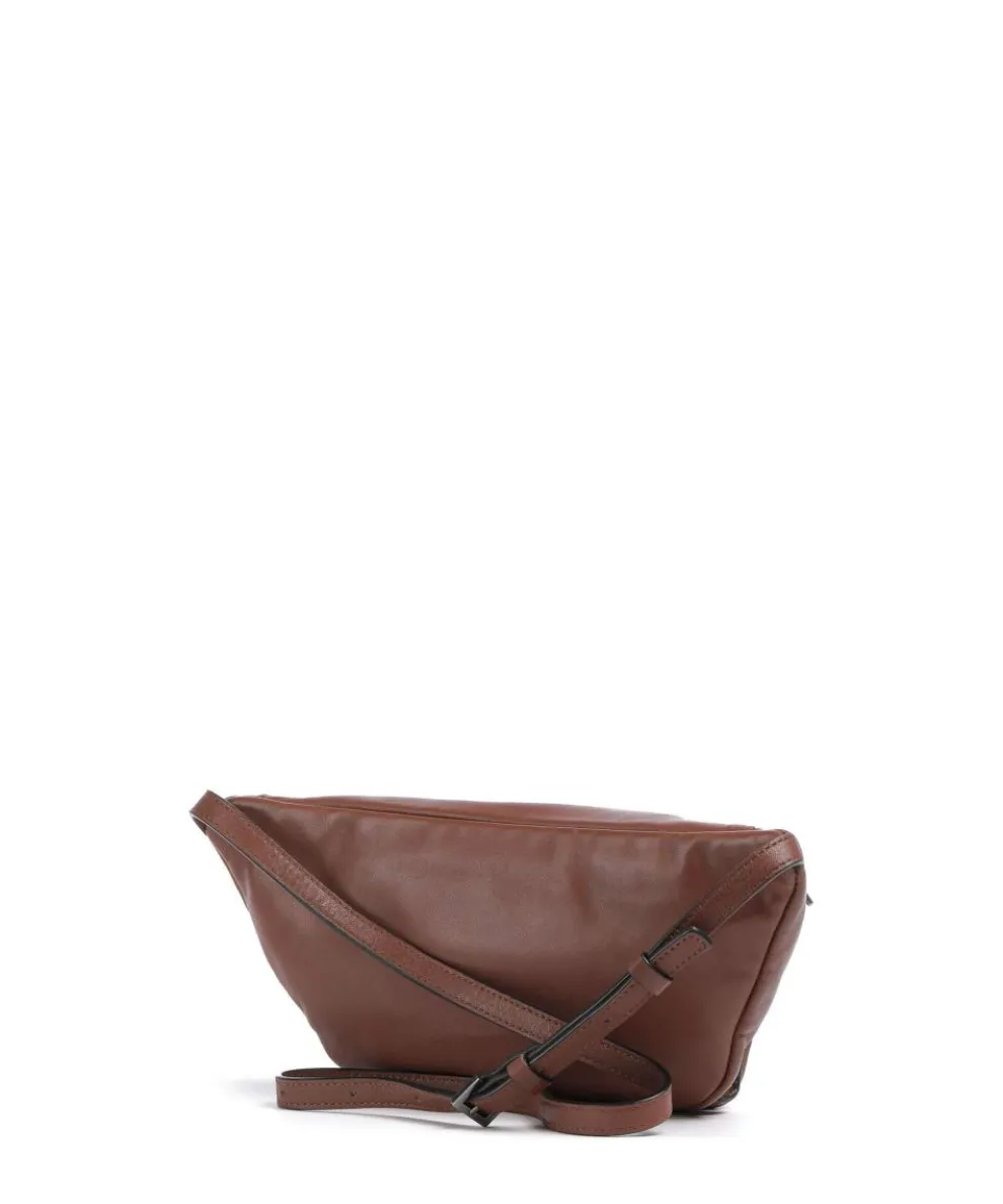 Maia Sheep Natural M Gürteltasche Schafsleder dunkelbraun