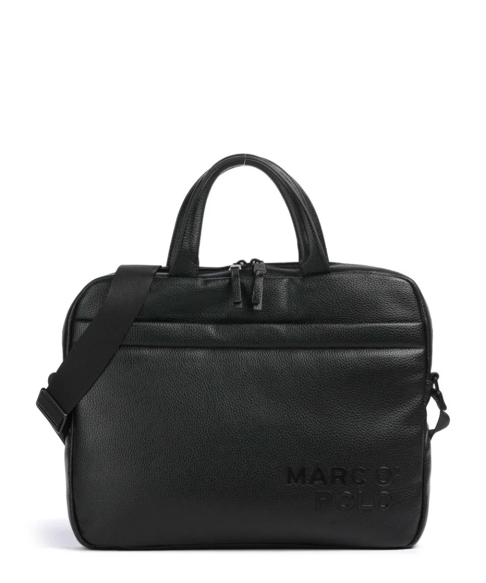 Dero M Aktentasche 14″ Lederimitat schwarz