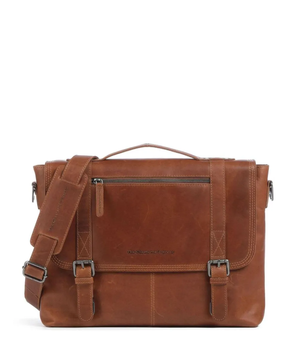 Veneto Aktentasche 14″ Pull-Up Rindsleder cognac