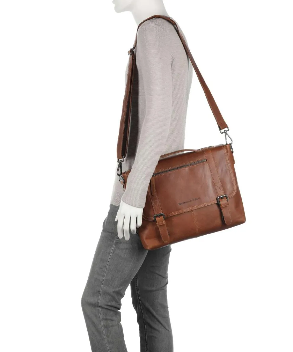 Veneto Aktentasche 14″ Pull-Up Rindsleder cognac