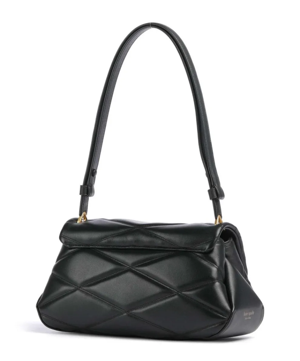 Grace Schultertasche Schafsleder schwarz