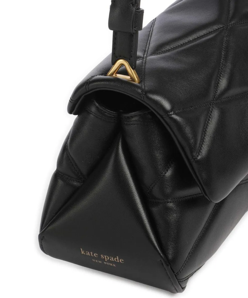 Grace Schultertasche Schafsleder schwarz