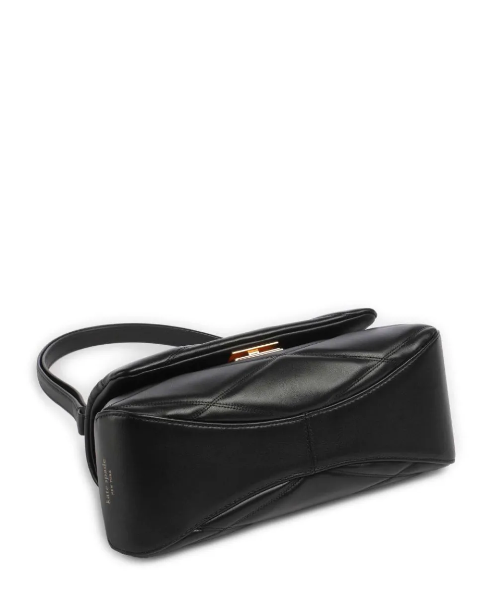 Grace Schultertasche Schafsleder schwarz