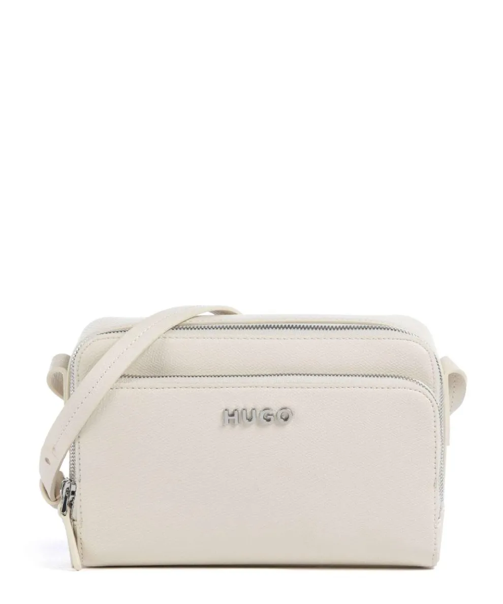 Chris Umhängetasche Lederimitat creme