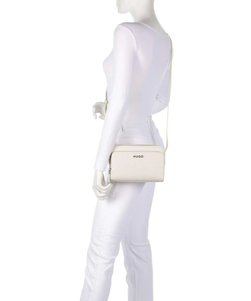 Chris Umhängetasche Lederimitat creme