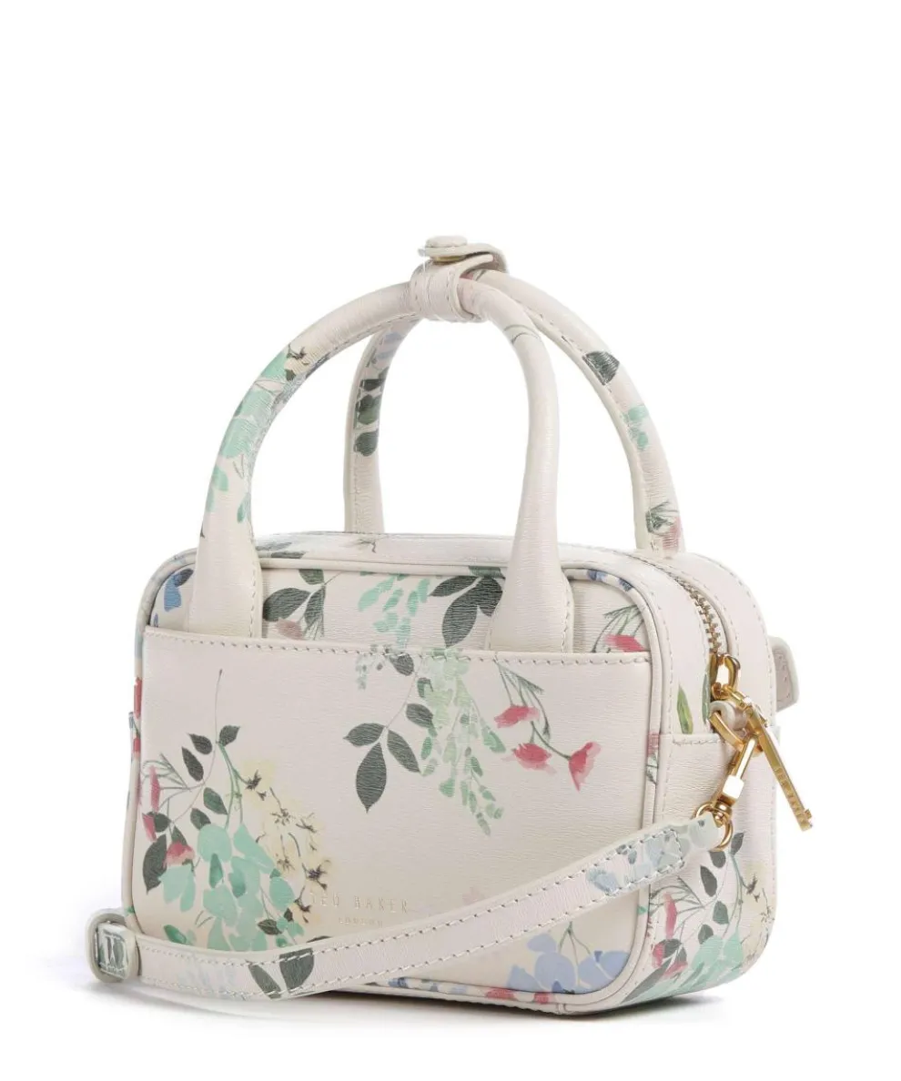 Anilee Umhängetasche fein genarbtes Rindsleder creme