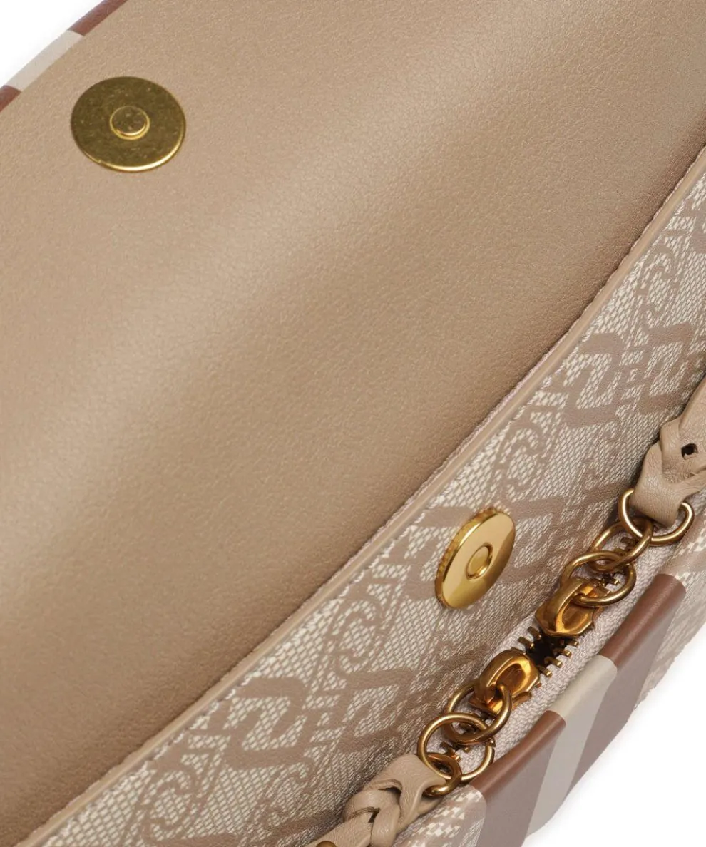 Clidia Umhängetasche Lederimitat beige