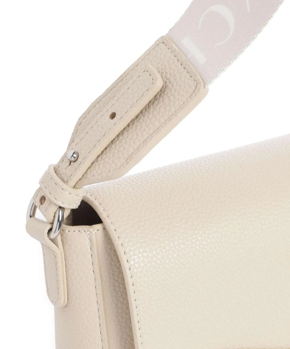 Wave Umhängetasche Lederimitat beige