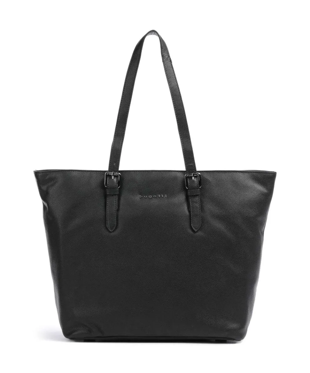 Bella Shopper 15″ Rindsleder schwarz