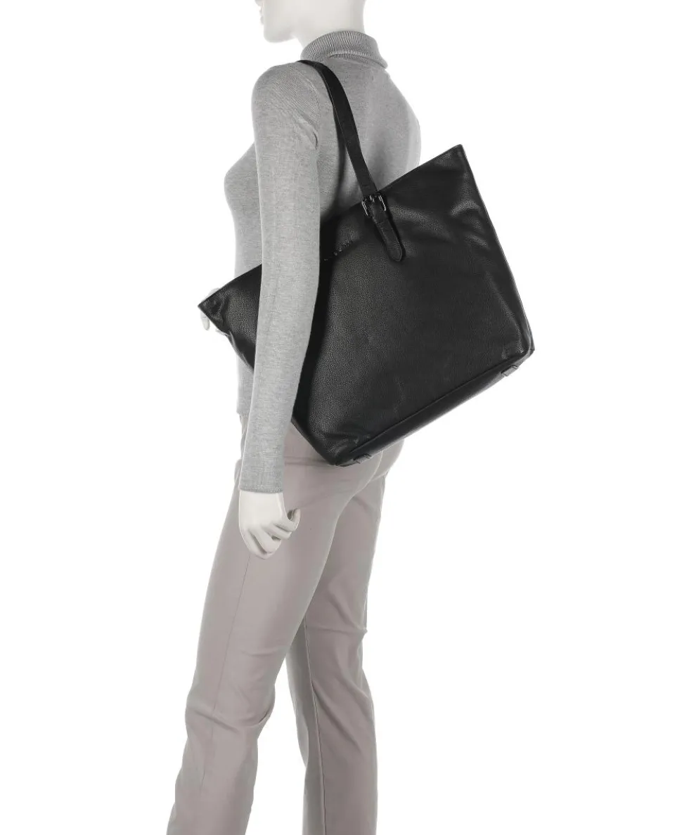 Bella Shopper 15″ Rindsleder schwarz