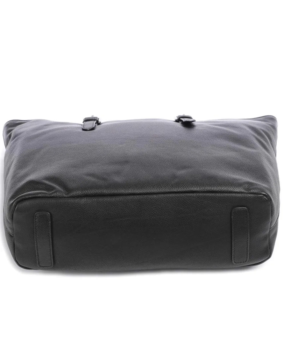 Bella Shopper 15″ Rindsleder schwarz