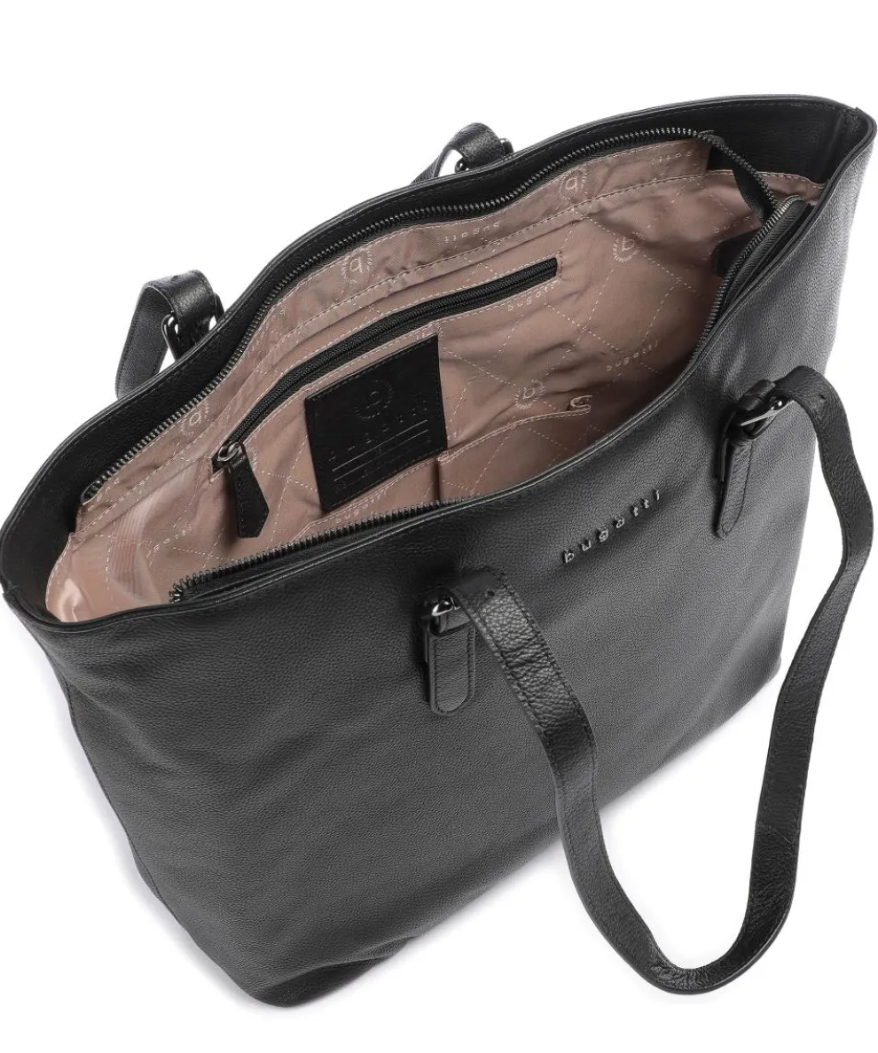 Bella Shopper 15″ Rindsleder schwarz