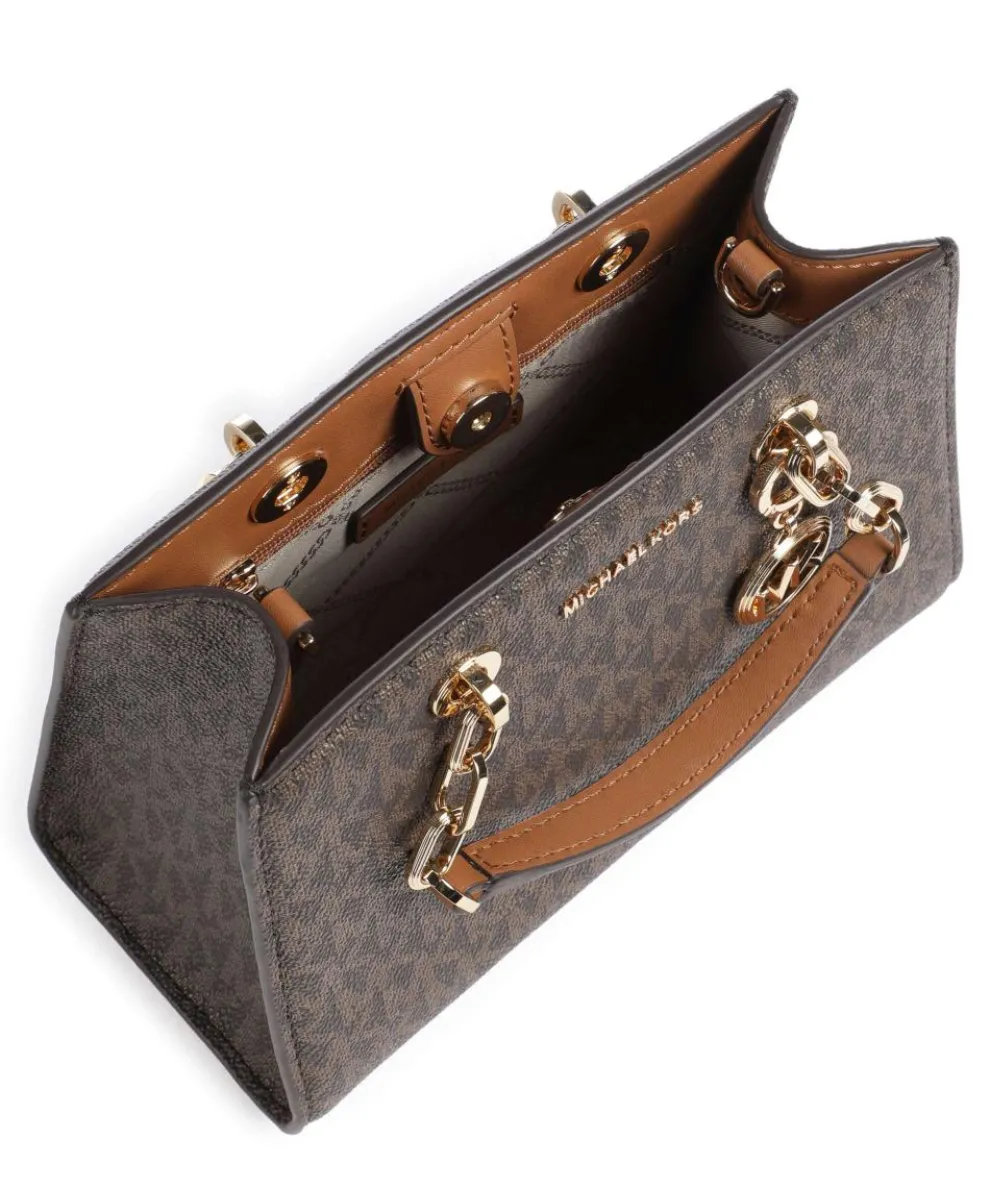 Cynthia Umhängetasche Canvas dunkelbraun