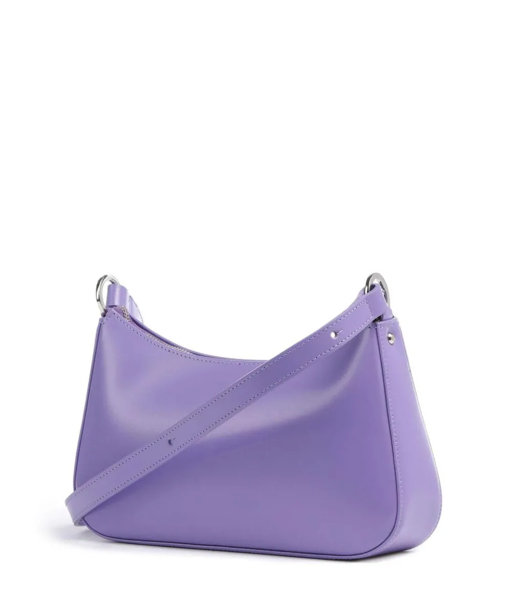 Suave Ace Umhängetasche glattes Rindsleder violett