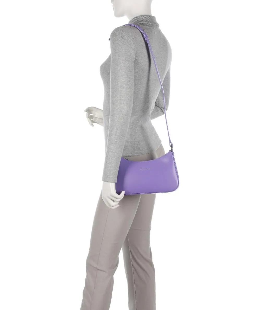 Suave Ace Umhängetasche glattes Rindsleder violett