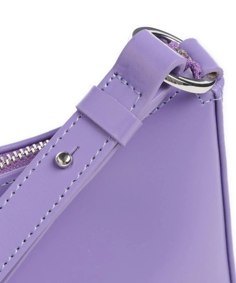 Suave Ace Umhängetasche glattes Rindsleder violett