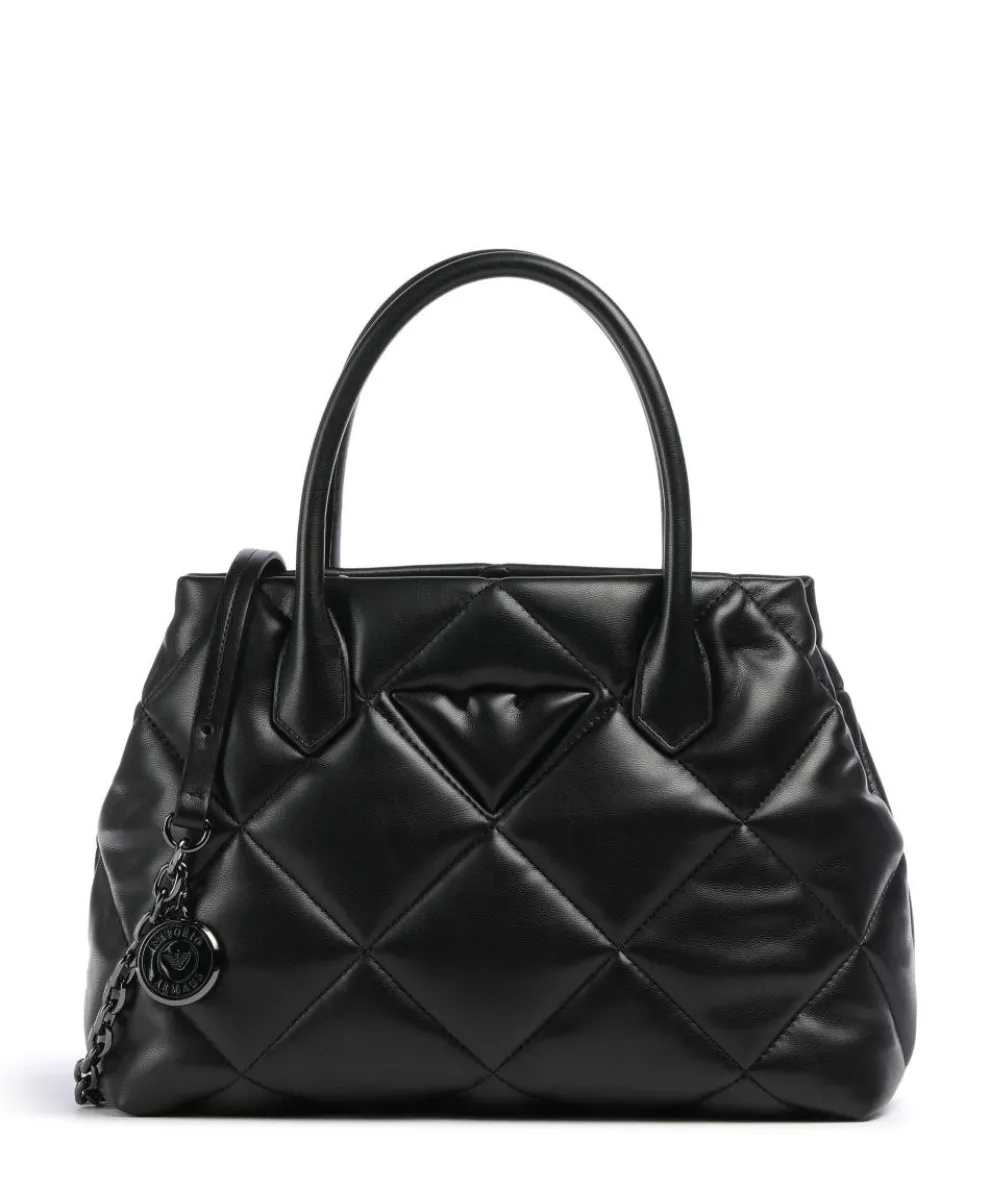 Juliet Handtasche Lederimitat schwarz