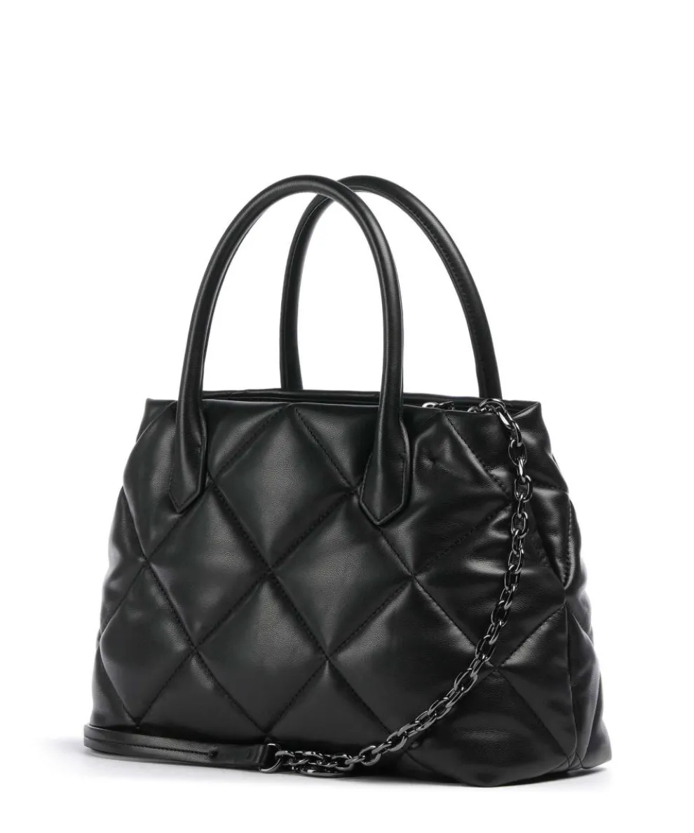 Juliet Handtasche Lederimitat schwarz