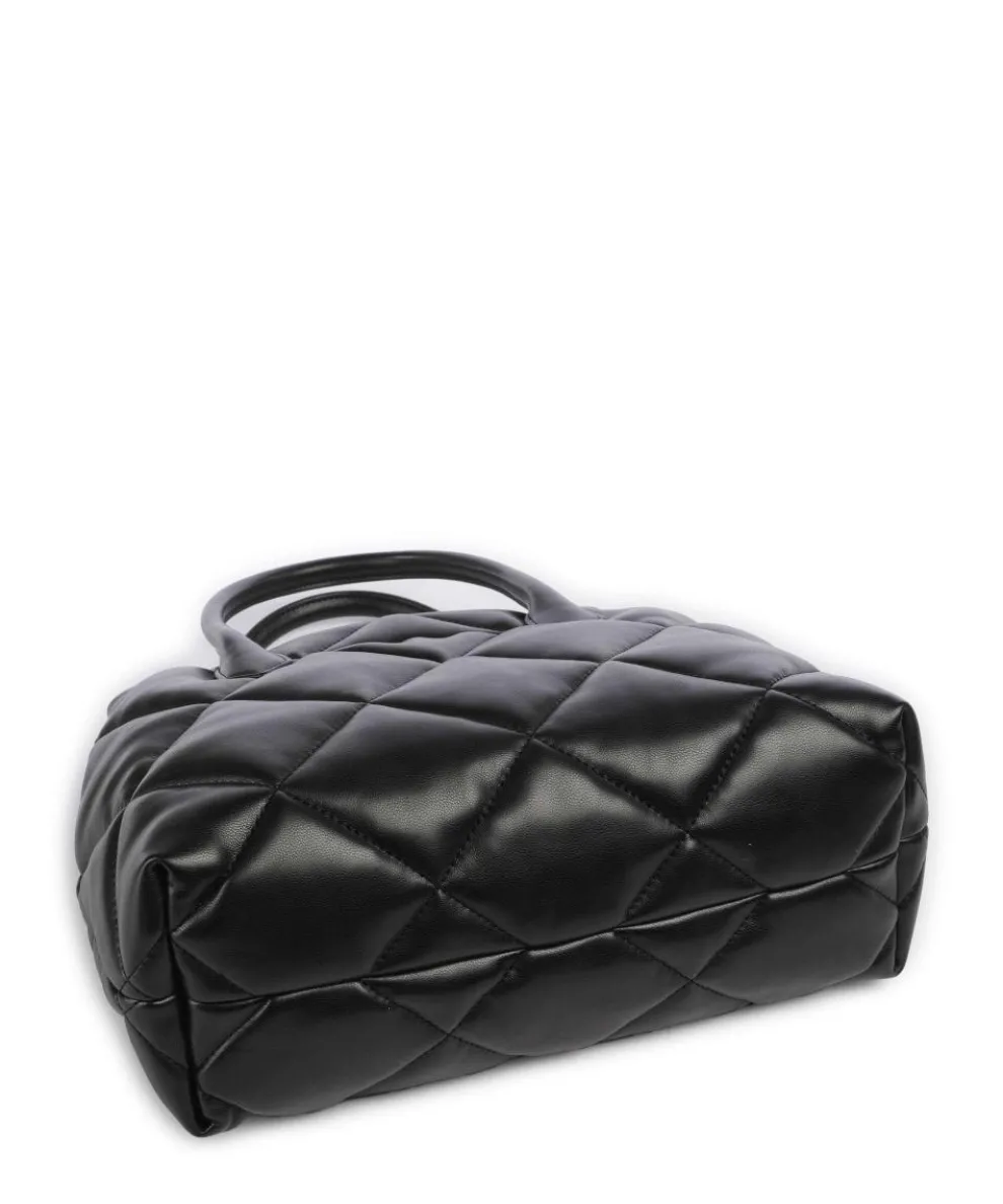 Juliet Handtasche Lederimitat schwarz