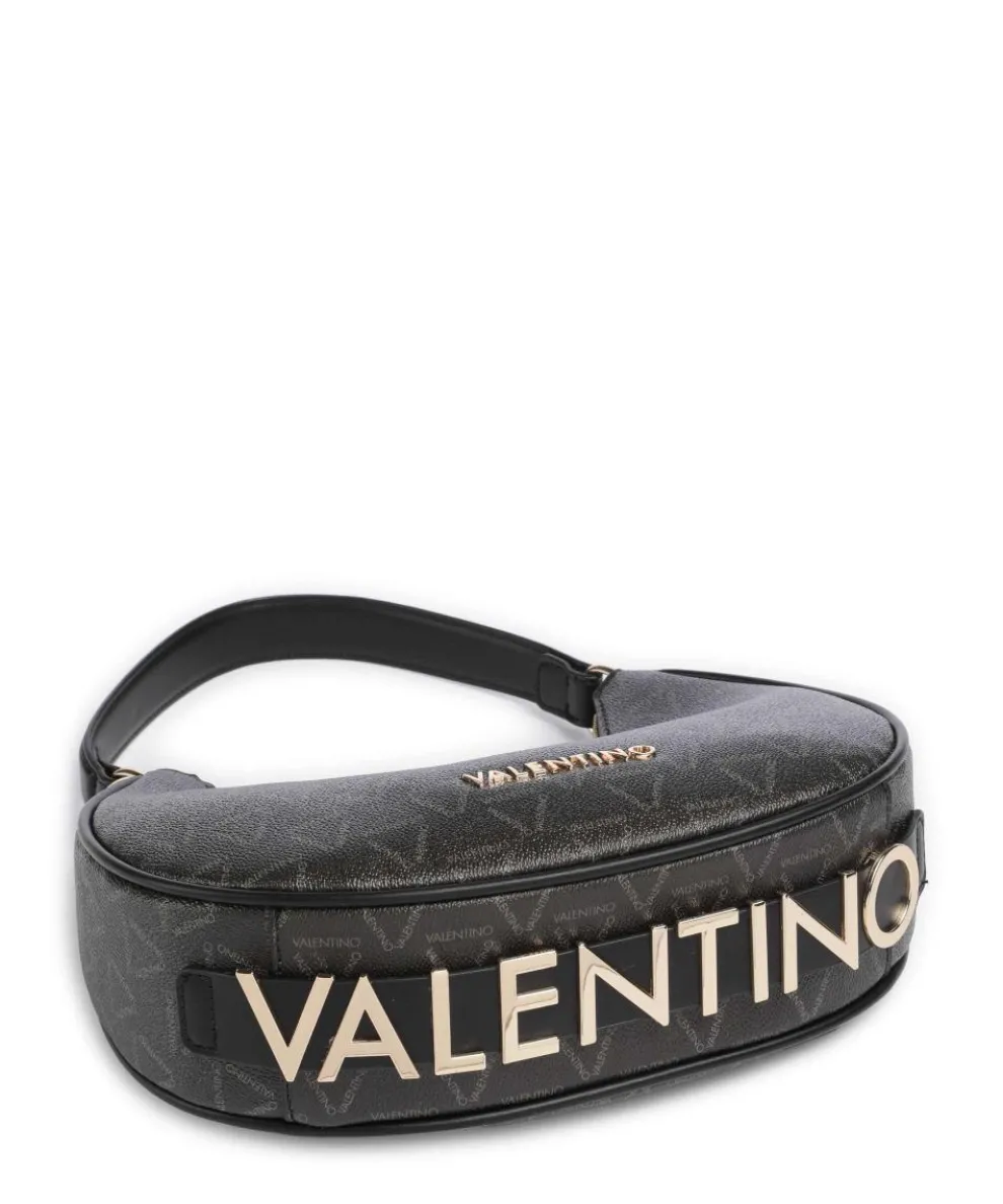 Shelby Schultertasche Lederimitat schwarz