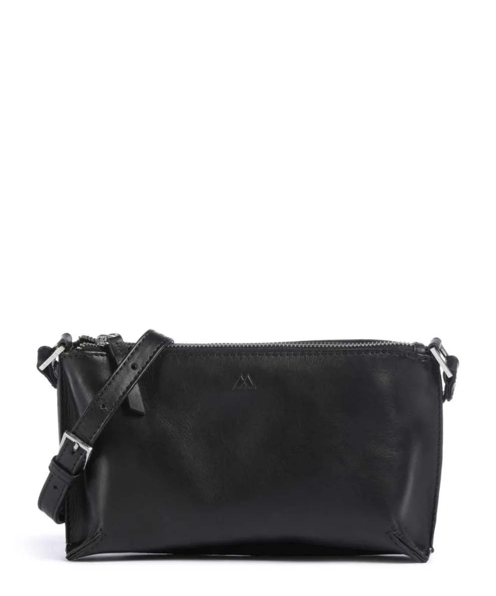 Olga Umhängetasche Rindsleder schwarz