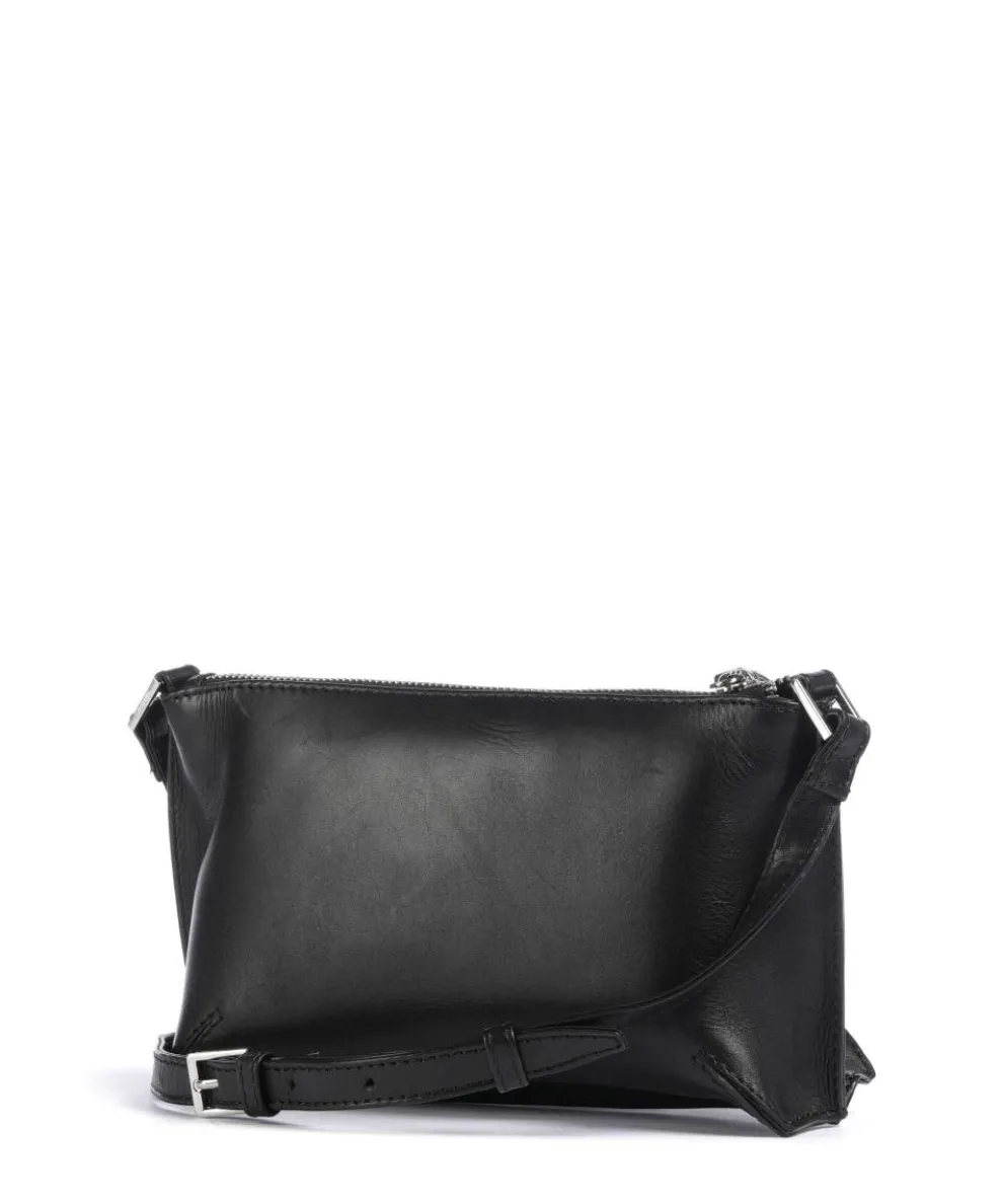 Olga Umhängetasche Rindsleder schwarz