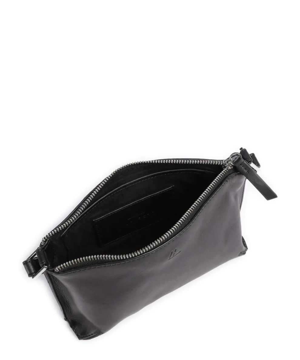 Olga Umhängetasche Rindsleder schwarz