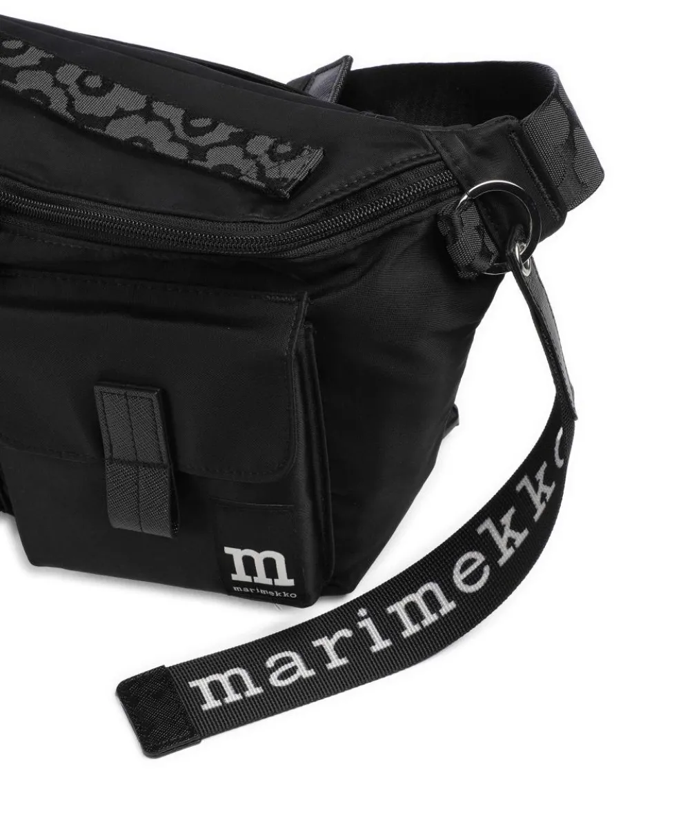 Unikko M Umhängetasche Polyester schwarz