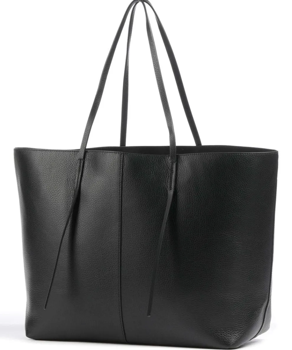 Abilla Shopper genarbtes Leder schwarz