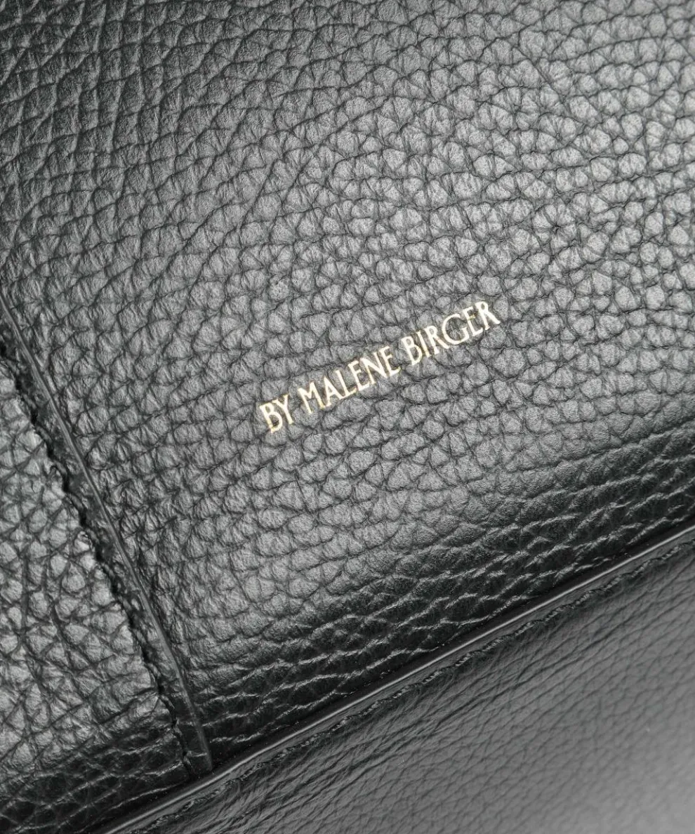 Abilla Shopper genarbtes Leder schwarz