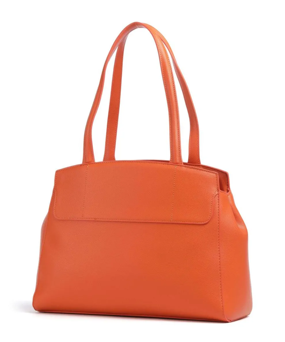 Fae Re Shopper Lederimitat orange
